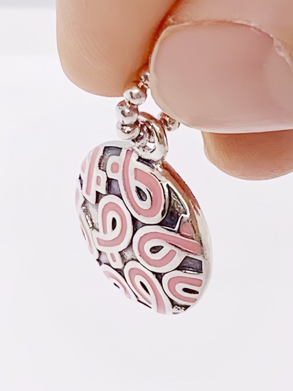 Pandora | Ss Pink Enamel Breast Cancer